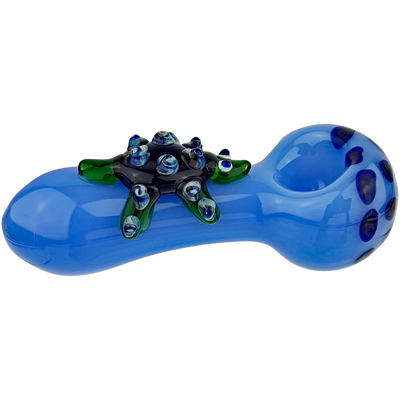 4.5″ TURTLE GLASS HAND PIPE