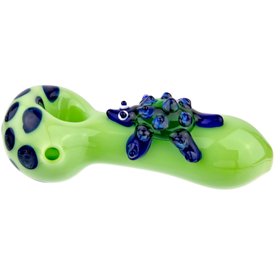 4.5″ TURTLE GLASS HAND PIPE