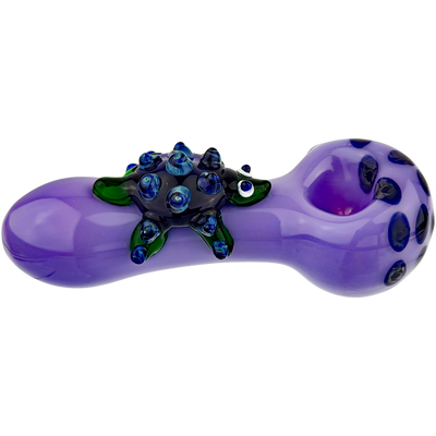 4.5″ TURTLE GLASS HAND PIPE