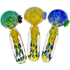 3.5″ FUME GLASS HAND PIPE