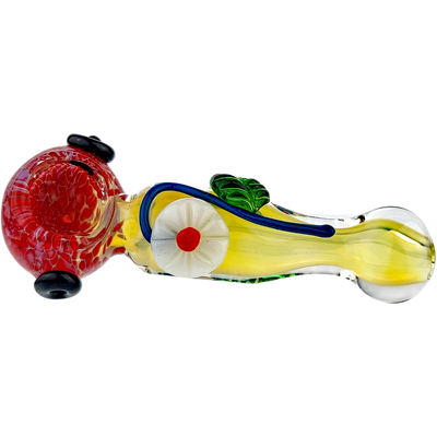 5″ FUME FLOWER GLASS HAND PIPE