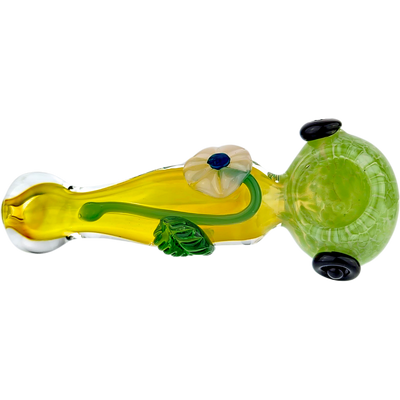 5″ FUME FLOWER GLASS HAND PIPE