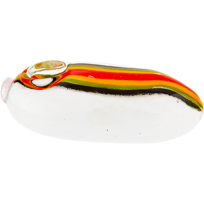 4″ ROUND RASTA STRIPE HAND PIPE