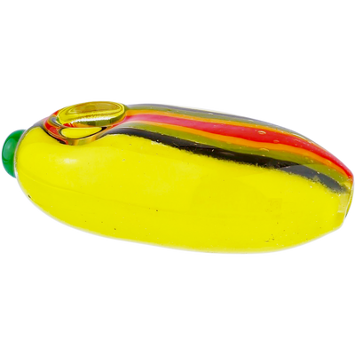 4″ ROUND RASTA STRIPE HAND PIPE