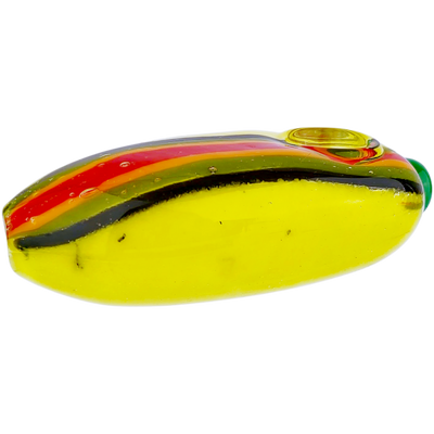 4″ ROUND RASTA STRIPE HAND PIPE