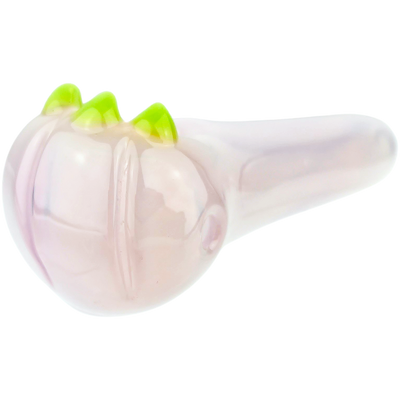 4" Glass Cat Paw Hand Pipe - in use