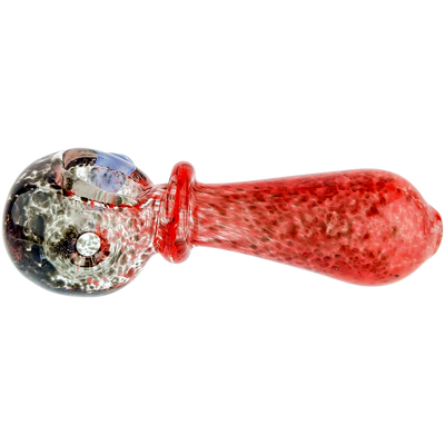 3.5″ TWO-TONE CONFETTI W/ RING GLASS HAND PIPE