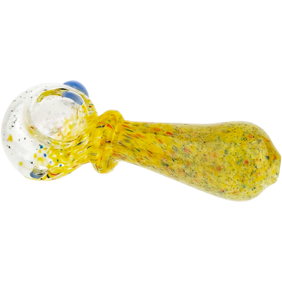 3.5″ TWO-TONE CONFETTI W/ RING GLASS HAND PIPE