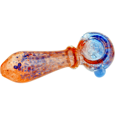 3.5″ TWO-TONE CONFETTI GLASS HAND PIPE
