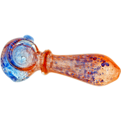 3.5″ TWO-TONE CONFETTI GLASS HAND PIPE