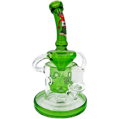 7″ RICK & MORTY DOUBLE UPTAKE RECYCLER
