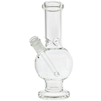 10" Clear Venetian Bubble Beaker - alternate angle