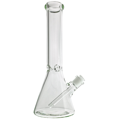 14" Clear 7mm Beaker - alternate angle