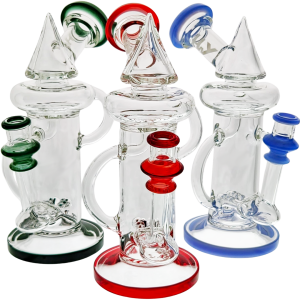 12″ HIGHWAY COLOR ACCENT TWIN TURBO STEMLINE RECYCLER