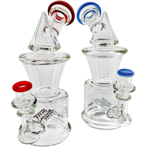 12″ HIGHWAY COLOR ACCENT TWIN TURBO STEMLINE RIG