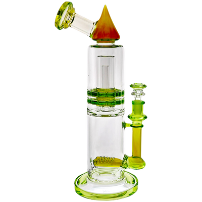 13″ HIGHWAY COLOR FUME ACCENT TWIN TURBO RATCHET