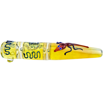 7" Squiggle Accent w/ Lizard Steamroller - alternate angle