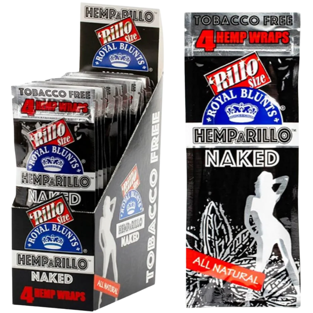 Royal Blunts Hemparillo All Natural (4 Wraps) - Naked - product photo