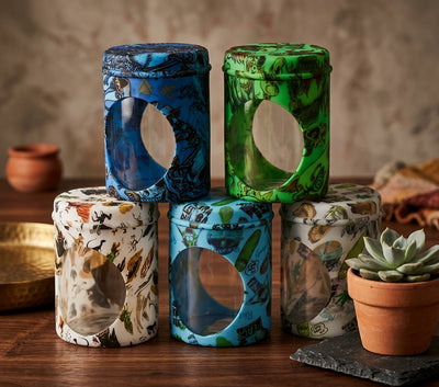 180ml flower jar - product photo