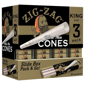 ZIG ZAG PROMO DISPLAY (36 PACK) – KING SIZE CONES
