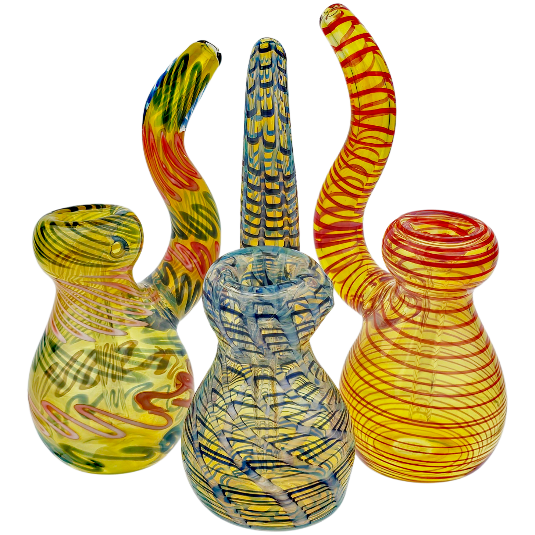 7″ FUME COLOR WRAP TRUNK NECK BUBBLER