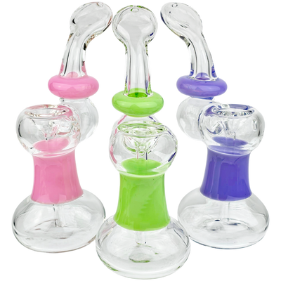 7″ COLOR ACCENT WAIST & NECK MARIA BUBBLER