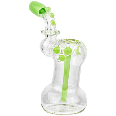 6.5″ Opaque Color Accent 3 Dot Bubbler