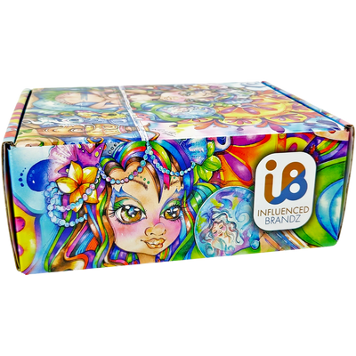 LINDA BIGGS FAIRY STEAMROLLER IN ROLLING CASE BOX SET