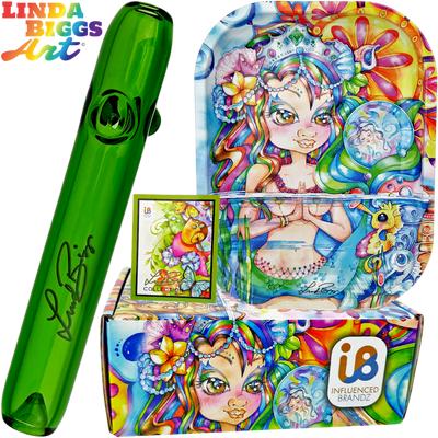 LINDA BIGGS FAIRY STEAMROLLER IN ROLLING CASE BOX SET