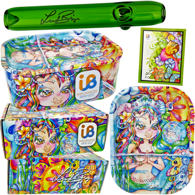 LINDA BIGGS FAIRY STEAMROLLER IN ROLLING CASE BOX SET