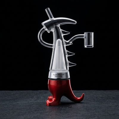 Editorial product photography on charcoal slate