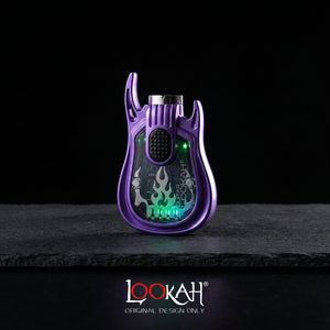 LOOKAH Guitar 510 Battery (350mAh) on dark slate surface - Oil Slick Pad