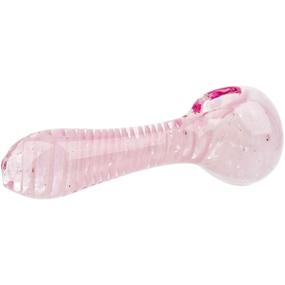 4.5″ Pink Frit Inner Swirl Hand Pipe