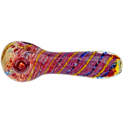 5″ Frit Color Swirl Fume Hand Pipe