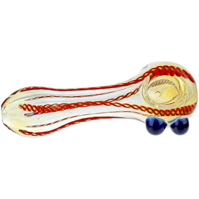 4.5″ Twisted Cane Fume Hand Pipe