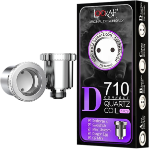 LOOKAH 710 THREAD WAX DISH COIL (5-PACK) – TYPE D by Lookah