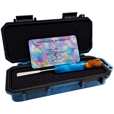 MIYAGI PAINTS ROUND SESH SCEPTOR DAB TOOL – CERULEAN