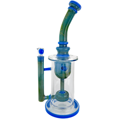 11" Monark Color Fume Taurus Bong - alternate angle