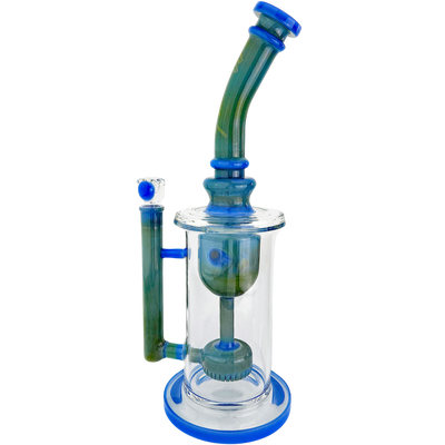 11" Monark Color Fume Taurus Bong - detail view