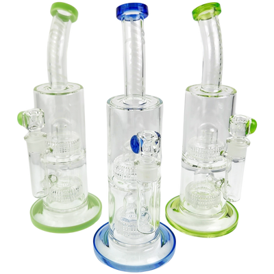 13.5″ MONARK DOUBLE STEREO MATRIX BONG