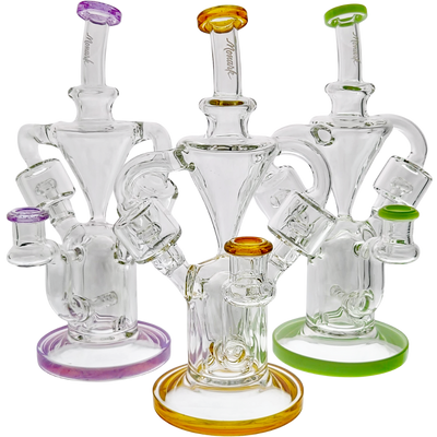 10" Monark Color Accent Dual Chamber Recycler