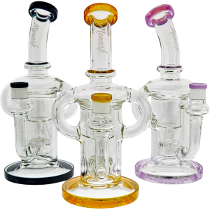 9.5″ MONARK BIG TUBE DOUBLE UPTAKE RECYCLER