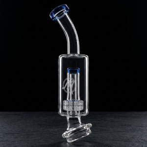 Monark Matrix Perc Attachment on dark slate surface - Oil Slick Pad