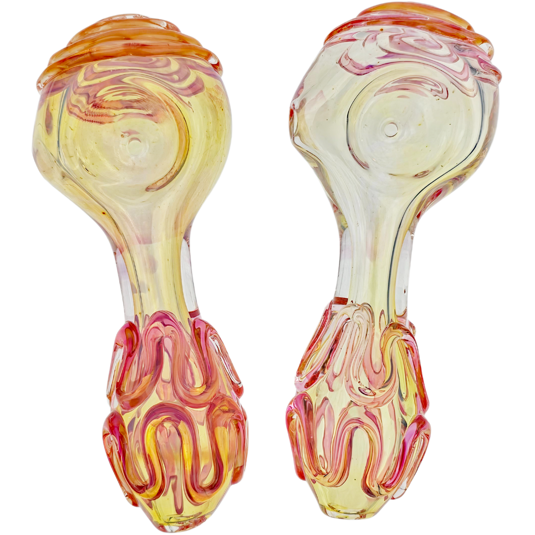 4″ FUME WRAP HEAD & MOUTH HAND PIPE