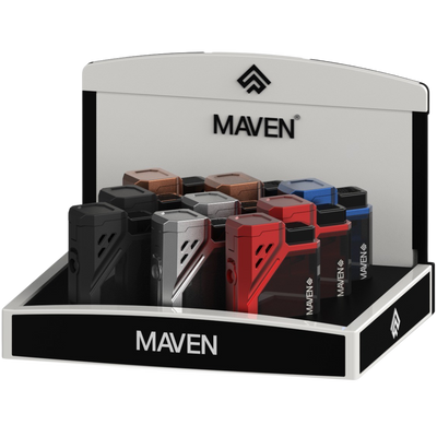 MAVEN PRIME TORCH – 9 PACK DISPLAY by Maven