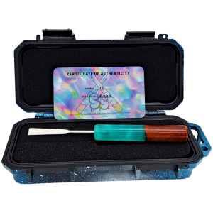 MIYAGI PAINTS ROUND SESH SCEPTOR DAB TOOL – AQUA