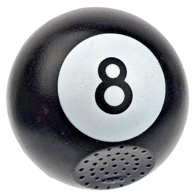 2" Plastic 8 Ball Grinder - alternate angle