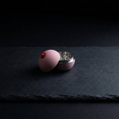 Editorial product photography on charcoal slate