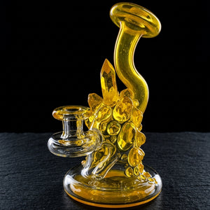 Northern Waters Terps Sculpted CFL Shift Rig on dark slate surface - Oil Slick Pad