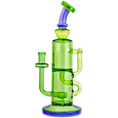 11" Double Chamber Solid Color Recycler